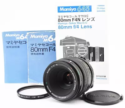  EXC +4  Mamiya Sekor Macro C 80mm F/4 N Lens M645 1000s Super Pro JAPAN 8095 • $99.90