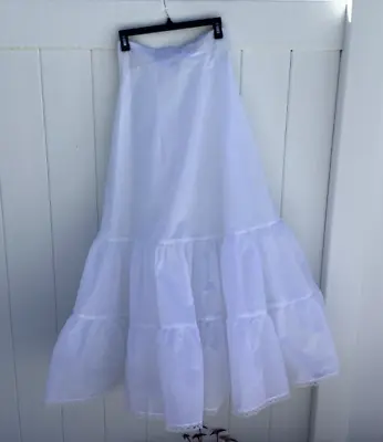 Quality Bridal Petticoat Skirt Crinoline Slip Wedding Halloween Costume • $13