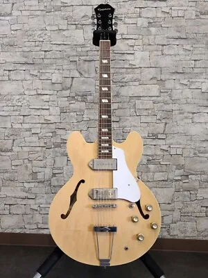 Epiphone Elitist 1965 Casino Natural Made In Japan 2016 Hollow Electric Guitar • $2143