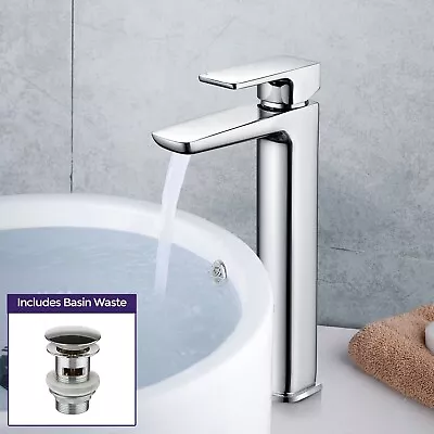 Keninton Bathroom Basin Mixer Tall Tap • £74.99