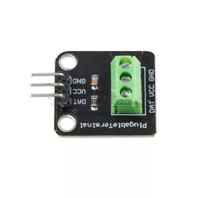 WaterProof DS18B20 Temperature Sensor Module Terminal Adapter 3.3V 5V • $1.83