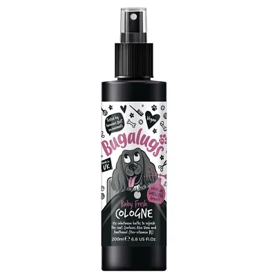 £9.25 • Buy Bugalugs Baby Fresh Dog Cologne 200ml Spray Spritz And Go Dog Perfume UK MADE