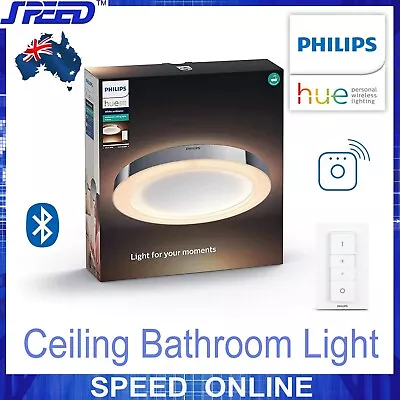 Philips Hue Adore Smart LED Ceiling Bathroom Light - 25W White Ambiance Light • $399