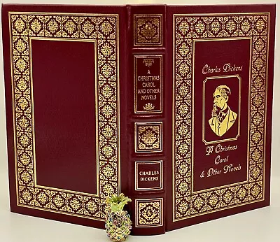 Easton Press A CHRISTMAS CAROL Haunted Man Battle Of Life Chimes ILLUSTRATED OOP • $229.99