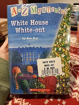 NEW SEALED Set Of 6 White House White-out (A To Z Mysteries) By Ron Roy PBs • $10.99