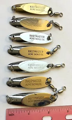 Fishing Lures & Tackle: Kastmaster Casting Jigs Or Spoons 7pcs • $6.99