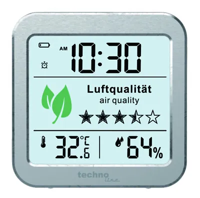 Technoline WL1020 Air Quality Monitor For Indoor Air Quality Monitoring • £26.11