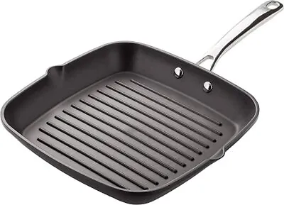 £42 • Buy Stellar Cast Non-stick 26cm Griddle Frying Pan Oven Safe Easy Clean Pouring Lip