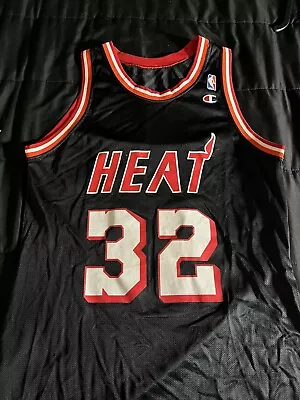 Vintage Original Champion Miami Heat #32 Harold Miner (Baby Jordan) NBA Jersey • $69.99