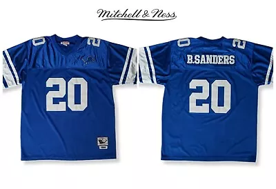 Barry Sanders Mitchell And Ness Jersey 1988 Throwback Men’s Size 58 Detroit • $59.99