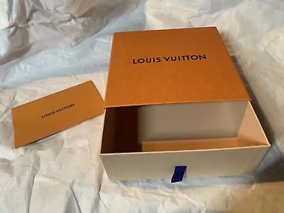 100% Authentic Louis Vuitton Gift Box Belt Box 17*17*6.7CM With Recipe Holder • £12.90