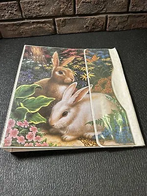 Vintage 90’s Mead Binder Nature Pals- Rabbits • $8