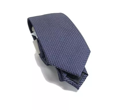 Kenneth Cole Reaction Men's Hi Low Slim Geometric Tie Charcoal Size Regular • $12.20