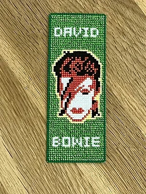 £4 • Buy David Bowie - Completed Cross Stitch Bookmark