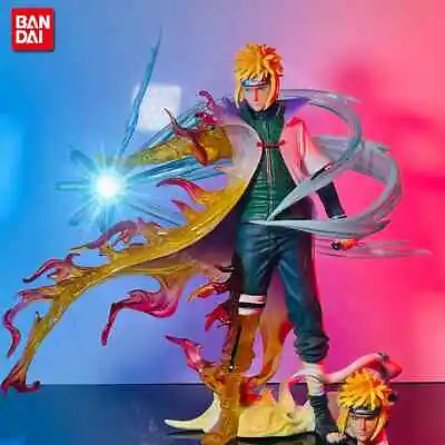 26Cm Naruto Anime Figures Namikaze Minato Evil Gk Four Generations Action Figuri • $43.31