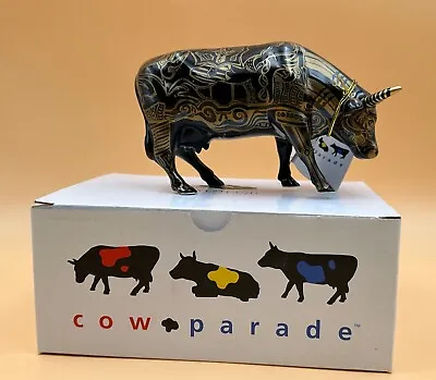 Cow Parade Tatooed Bovine Figurine In Box  • £29.99