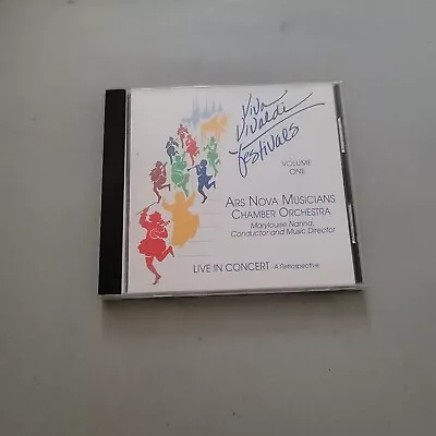 Viva Vivaldi Festivals Ars Nova Musicians Chamber Orchestra Vol 1 (CD 1995) • $5.30