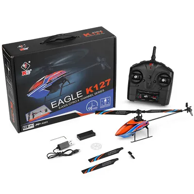 WLtoys K127 2.4G 4CH 6-Aixs Gyro Fixed Height Mini RC Helicopter RTF RC Toys • $67.60