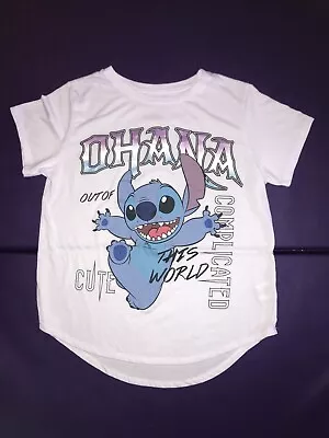 Disney Stitch OHana Out Of This World White T-Shirt Women’s XXL (19) • $14.99