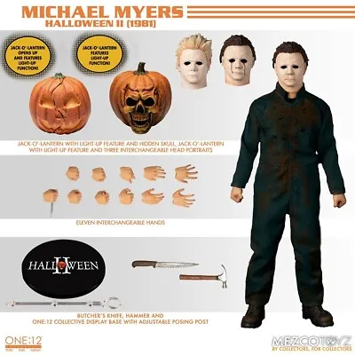 IN STOCK MEZCO Toyz ONE:12 MICHAEL MYERS HALLOWEEN 2 1981 6  FIGURE Halloween II • $51.99