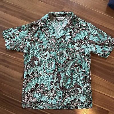 Duke Kahanamoku Vintage 70s 80s Hawaiian Shirt Made In California USA Catalina L • $99.99