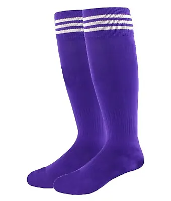 Soccer Socks For Kids And Adults Euro Style Football Basket Softball Socks • $5.95