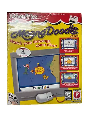 Fisher Price Magna Doodle CD-ROM Windows 95/98  Mattel Media NEW IN BOX- NEW • $18.99