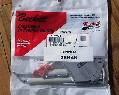 $21.50 • Buy Lennox 36k46 Electrodes / Lennox 36k4601 Electrodes