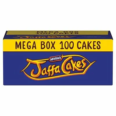 £11.97 • Buy 100X MCVITIE'S  JAFFA CAKES (10X 10) Light Sponge Cakes Free Deliver Cheap
