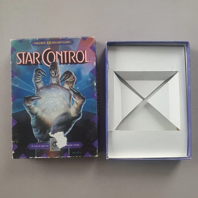 £9 • Buy 🕹️ Star Control **Box Only ** (SEGA Megadrive PAL) No Game, No Manual