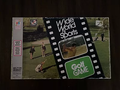 Milton Bradley ABC Wide World Of Sports Golf Game 1975 Vintage • $10