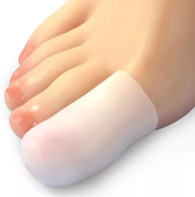 10 Pack Big Toe Caps And Protectors Gel Toe Covers Protect Toe From Rubbing • $12.95