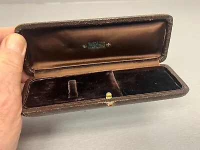 1940's ORIGINAL VACHERON CONSTANTIN WRIST WATCH DISPLAY BOX WITH PAPERS • $475