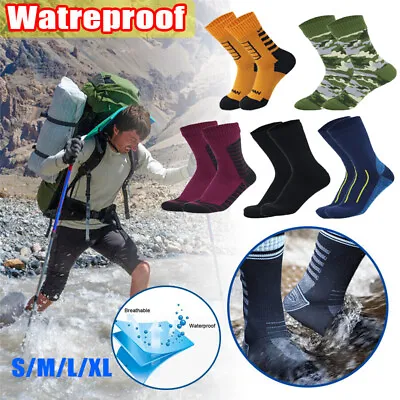 Waterproof Socks Breathable Sports Hiking Wading Camping Winter Skiing Socks  • £11.99