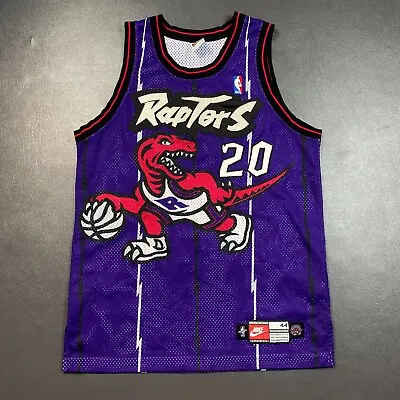 100% Authentic Damon Stoudamire Vintage Nike Raptors Jersey Size 44 L Pro Cut • $807.50