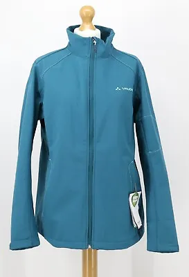 Vaude Cyclone Jacket Iv Womens Blue Sapphire Uk Xxl Eu 46 Rrp £87 Em • £29.92