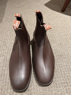 $450 • Buy RM Williams Comfort Craftsman Boots Size 9.5 X Tambo Chestnut