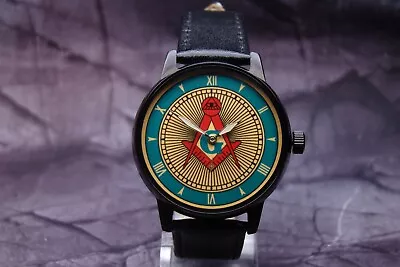 £78 • Buy Rare Watch Raketa 2603 MASONIC MASONIQUE RUSSIAN SOVIET USSR Excellent 1980s 2