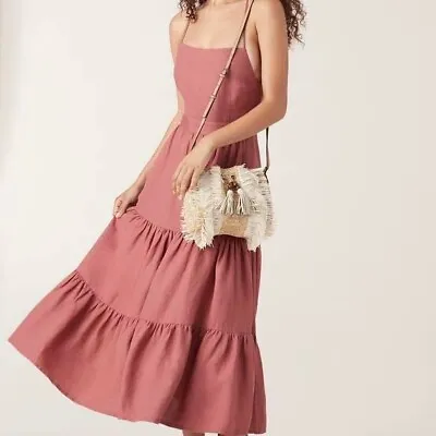 $45 • Buy Tigerlily Kara Dress In Rose Size 8