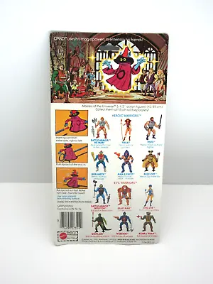 MOTUVintageORKO CARD BACKMasters Of The UniverseOriginalHe Man • $16.50