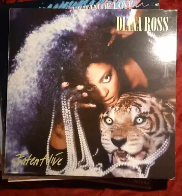 Diana Ross - Eaten Alive - Vinyl Record LP Album - 1985 Capitol Records - ROSS 2 • £7.99