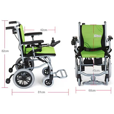Folding Electric Power Wheelchair Lightweight Wheel Chair Mobility Aid Motorize • $849.99