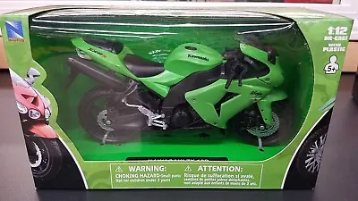 Nib New-ray 2006 Kawasaki Zx10r Motorcycle Sportbike 1:12 Diecast Model Toy • $12.95