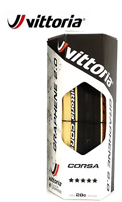 Vittoria Corsa G2.0 Competition Bicycle Road Bike Clincher Tire 700 X 28C Tyre • $89