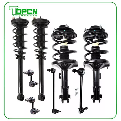 For 2000-2005 Mitsubishi Eclipse Front Struts Springs Rear Sway Bar End Links • $281.73