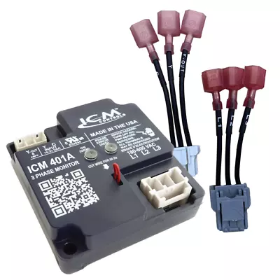 ICM Controls ICM401A 3 Phase Line Voltage Monitor • $46.99