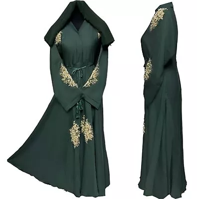 Women's Nida Umbrella Abaya Jalabiya Long Dress • £42.99