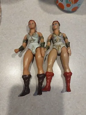 Vintage MOTU He Man Masters Of The Universe TEELA Warrior Action Figures • $11