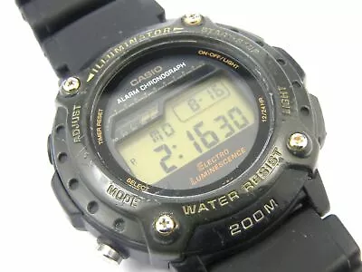 Gents Vintage CASIO DW-285 Digital Divers Illuminator Watch - 200m • £49.95