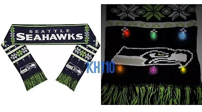 $29.95 • Buy NFL Seattle Seahawks Logo Light Up Scarf